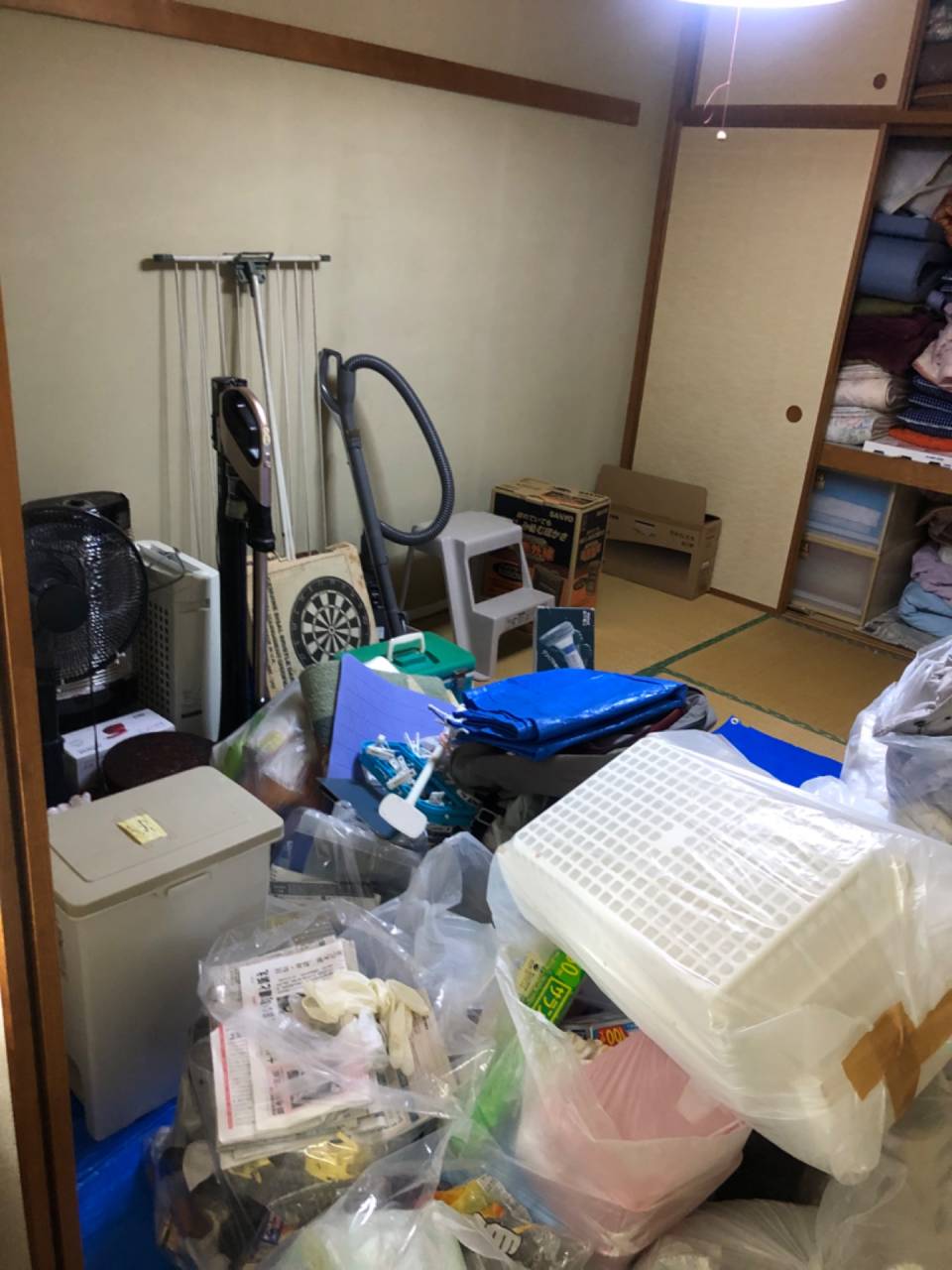 神奈川県、秦野市での遺品整理と、不用品回収